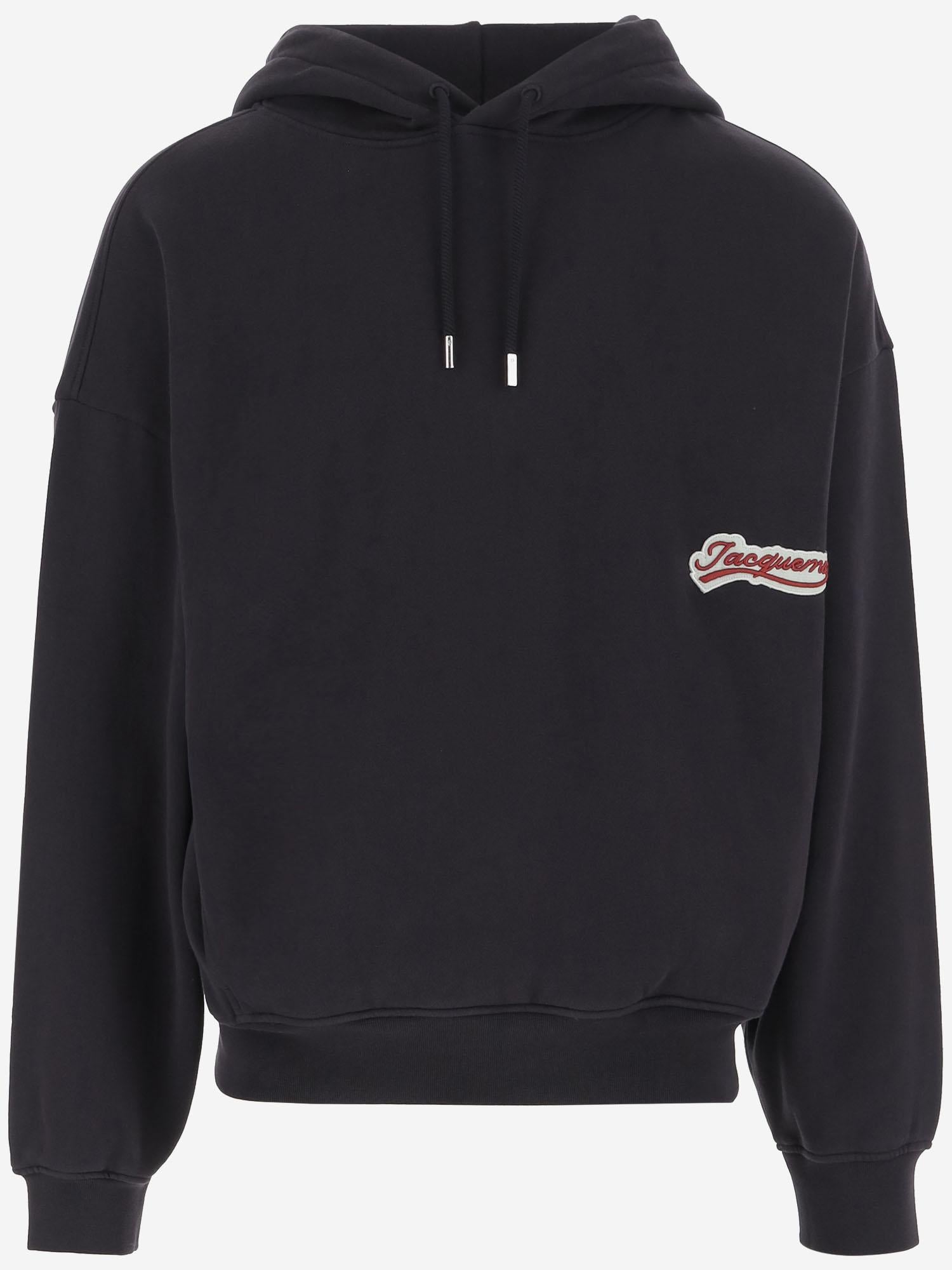 FELPA IN COTONE CON LOGO HOM00415AJ00126 3GH JACQUEMUS 
