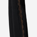 PANTALONI IN DENIM CON BANDA LATERALE IN PIZZO 106422 A33UZ99 PINKO 