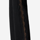 PANTALONI IN DENIM CON BANDA LATERALE IN PIZZO 106422 A33UZ99 PINKO 