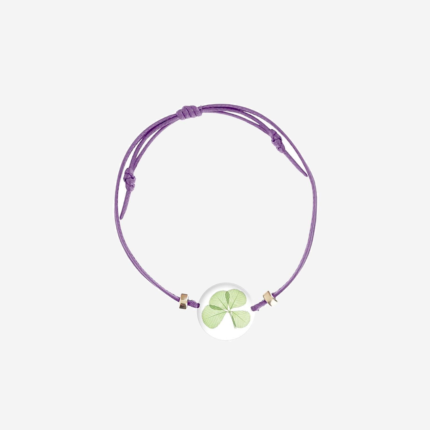 BRACCIALE TRIFOGLIO 143.3GF VIOLET CARRE DE TREFLES 