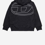 FELPA IN COTONE CON LOGO J02275 0GYCJK900 DIESEL KIDS 