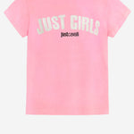 T-SHIRT IN COTONE CON LOGO 80PAHT12 CJ500433 JUST CAVALLI 