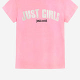 T-SHIRT IN COTONE CON LOGO 80PAHT12 CJ500433 JUST CAVALLI 