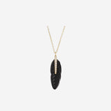 COLLANA PLUME CO382 ORO MYA BAY 