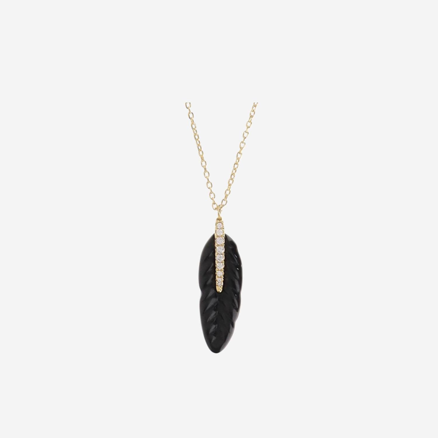 COLLANA PLUME CO382 ORO MYA BAY 