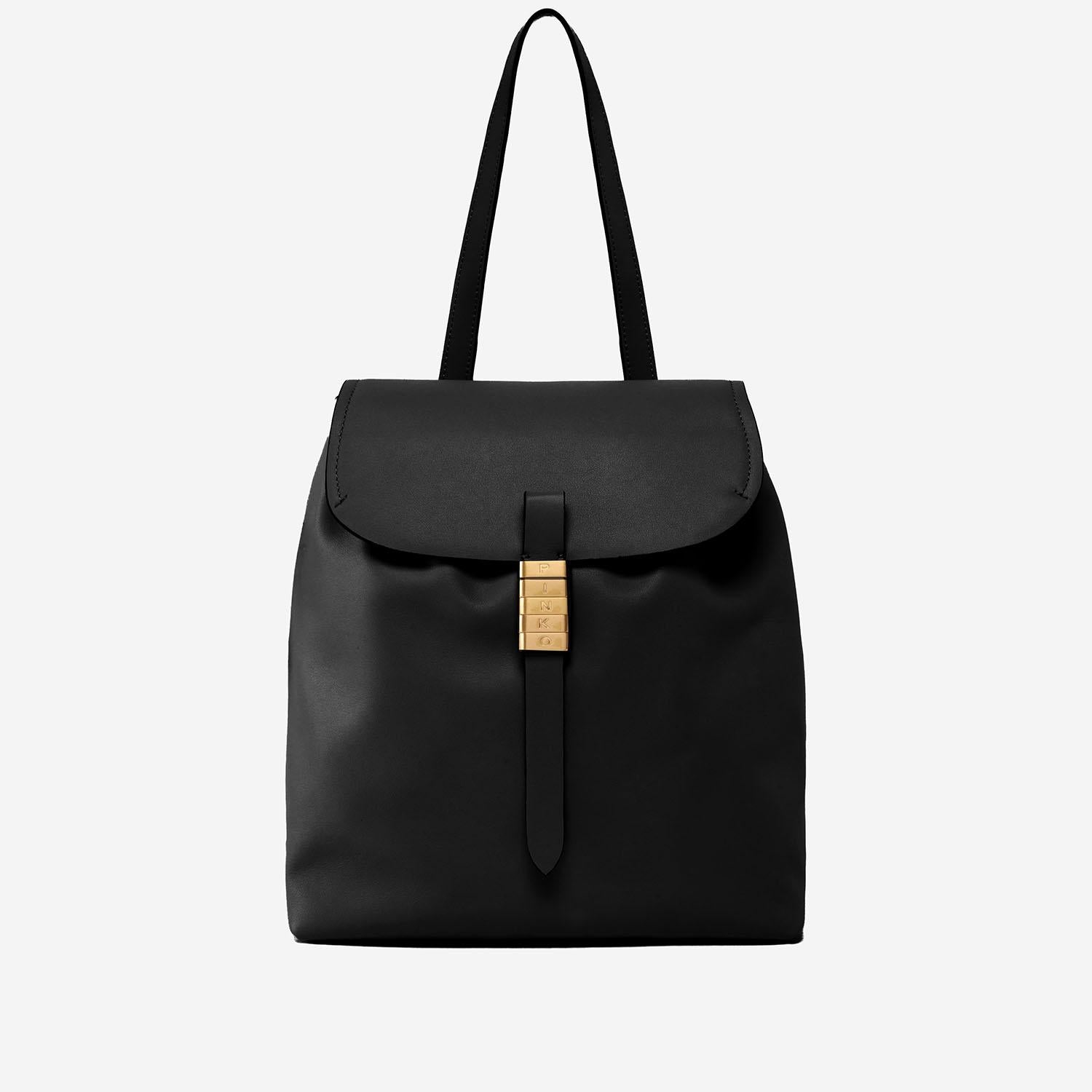 ZAINO IN PELLE CON LETTERING PINKO 106063 A0QOZ99Q PINKO 