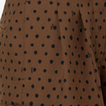 SHORTS IN LANA CON MOTIVO FALENA DOTS FR6690 AW7EF1UKN FENDI 