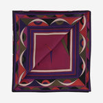 Foulard in seta con stampa grafica 5UGB50 5UC151 EMILIO PUCCI 