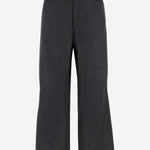 PANTALONI OVERSIZE IN LANA CON COULISSE WTR42 FAW020075 DARKPARK 