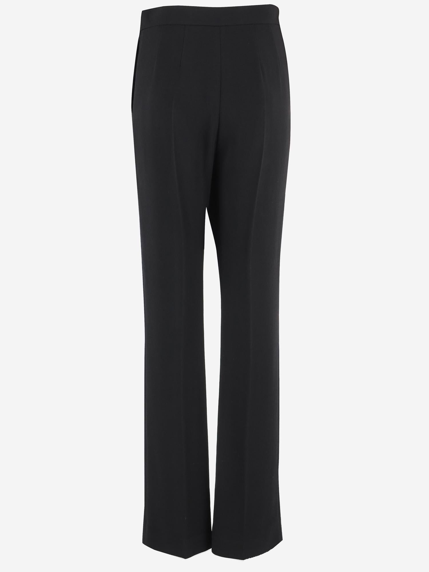 PANTALONI IN VISCOSA STRETCH 8B0RB786 A8F0NO VALENTINO 