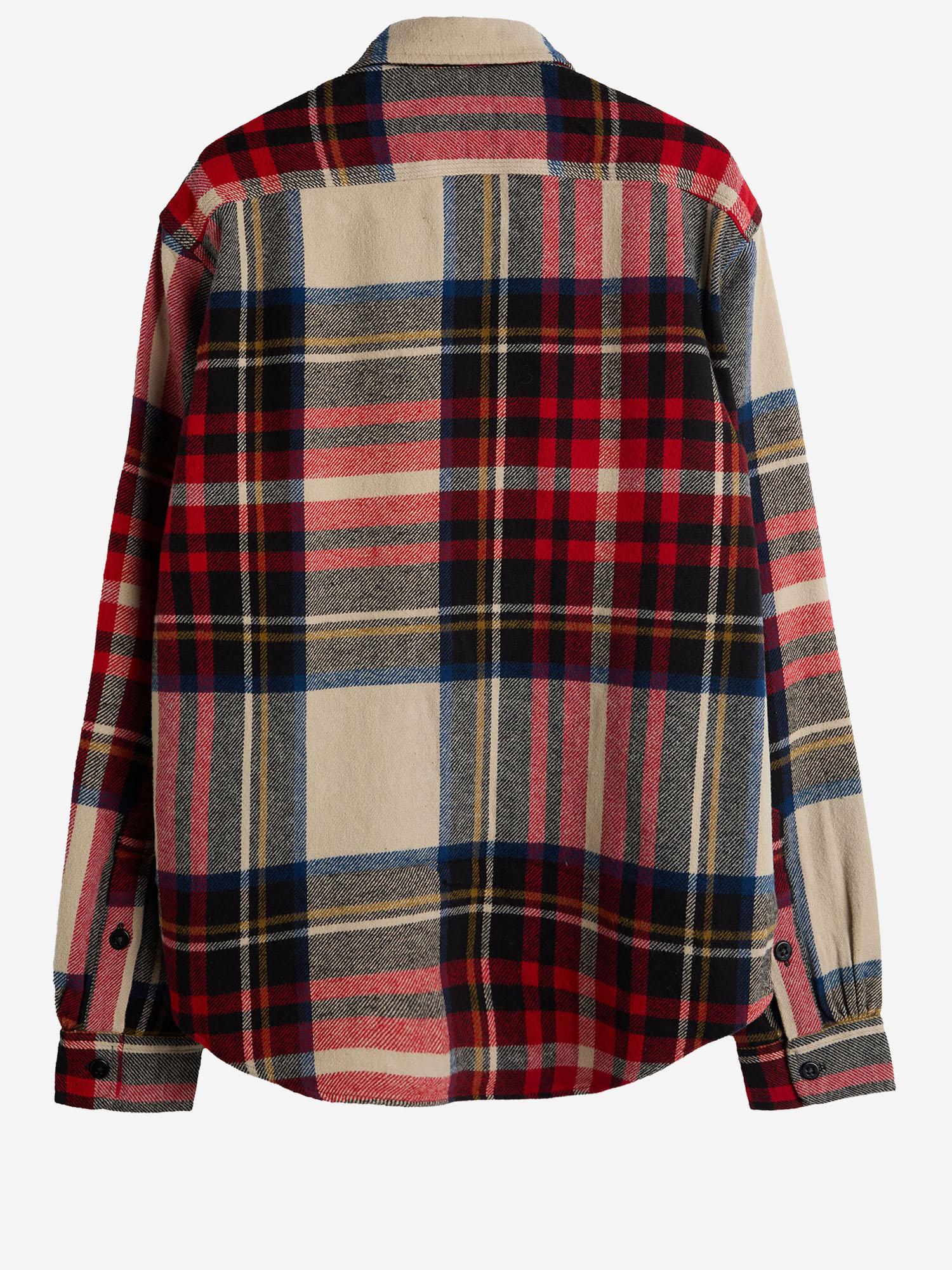 CAMICIA IN COTONE CON MOTIVO CHECK 710981126 001 POLO RALPH LAUREN 