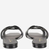 SANDALI FLAT NU PIEDS TRIBUTE 05 IN PELLE 571952 BDA001000 SAINT LAURENT 