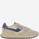 SNEAKERS REELWIND LOW IN NYLON E SUEDE WWLMUT27 SUEDENETECRUENSBLUE AUTRY 