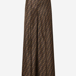 PANTALONI FF IN SETA FR6606 A8G3F118W FENDI 