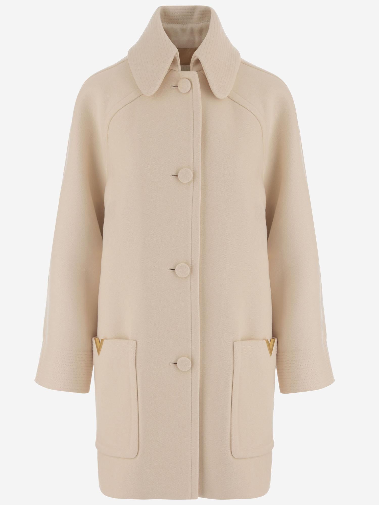 CAPPOTTO CABAN IN LANA 7B0CA3Z7 9UKET5 VALENTINO 