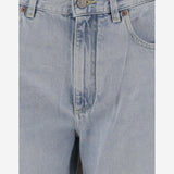 JEANS IN DENIM DI COTONE 7B3DD19O 94W508 VALENTINO 