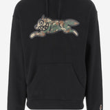 FELPA IN COTONE CON LOGO IC25381 BLACK ICECREAM 