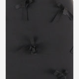 Gonna in satin con fiocchi ricamati J03MA0270 J75001001 JIL SANDER 