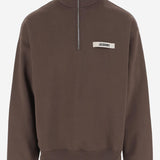 FELPA LA CROISIÈRE IN COTONE SSM00313AJ00174 881 JACQUEMUS 