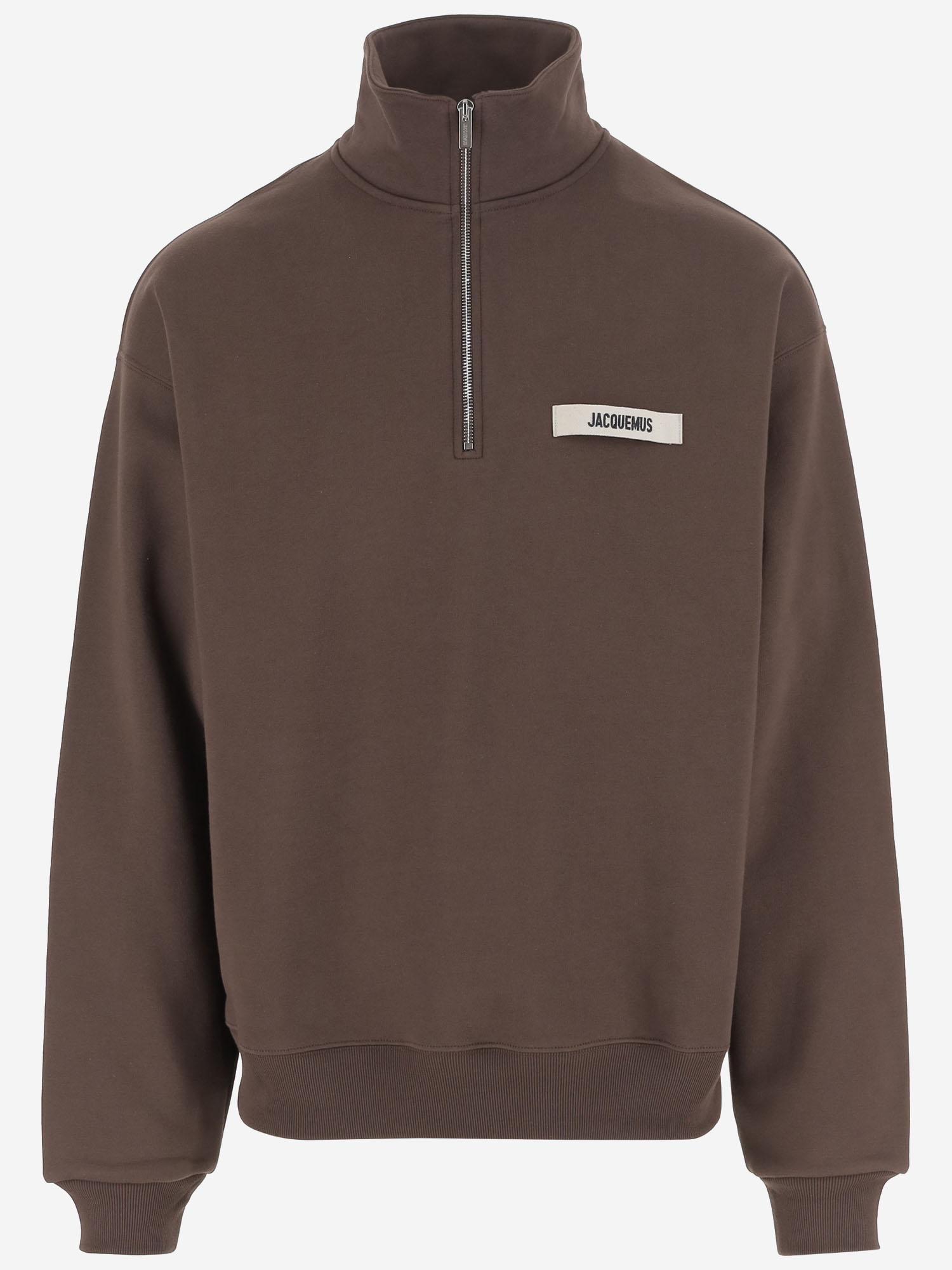 FELPA LA CROISIÈRE IN COTONE SSM00313AJ00174 881 JACQUEMUS 