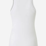 CANOTTA IN MAGLIA A COSTINE CON LOGO 100822 A2RCZ05 PINKO 