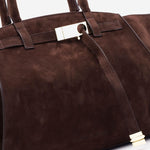 Borsa MAME in pelle scamosciata MAMEEVERYDAY MULLEDWINE BENEDETTA BRUZZICHES 