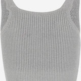 TOP IN MISTO VISCOSA 064 ARGENTO COLOUR MARKET 