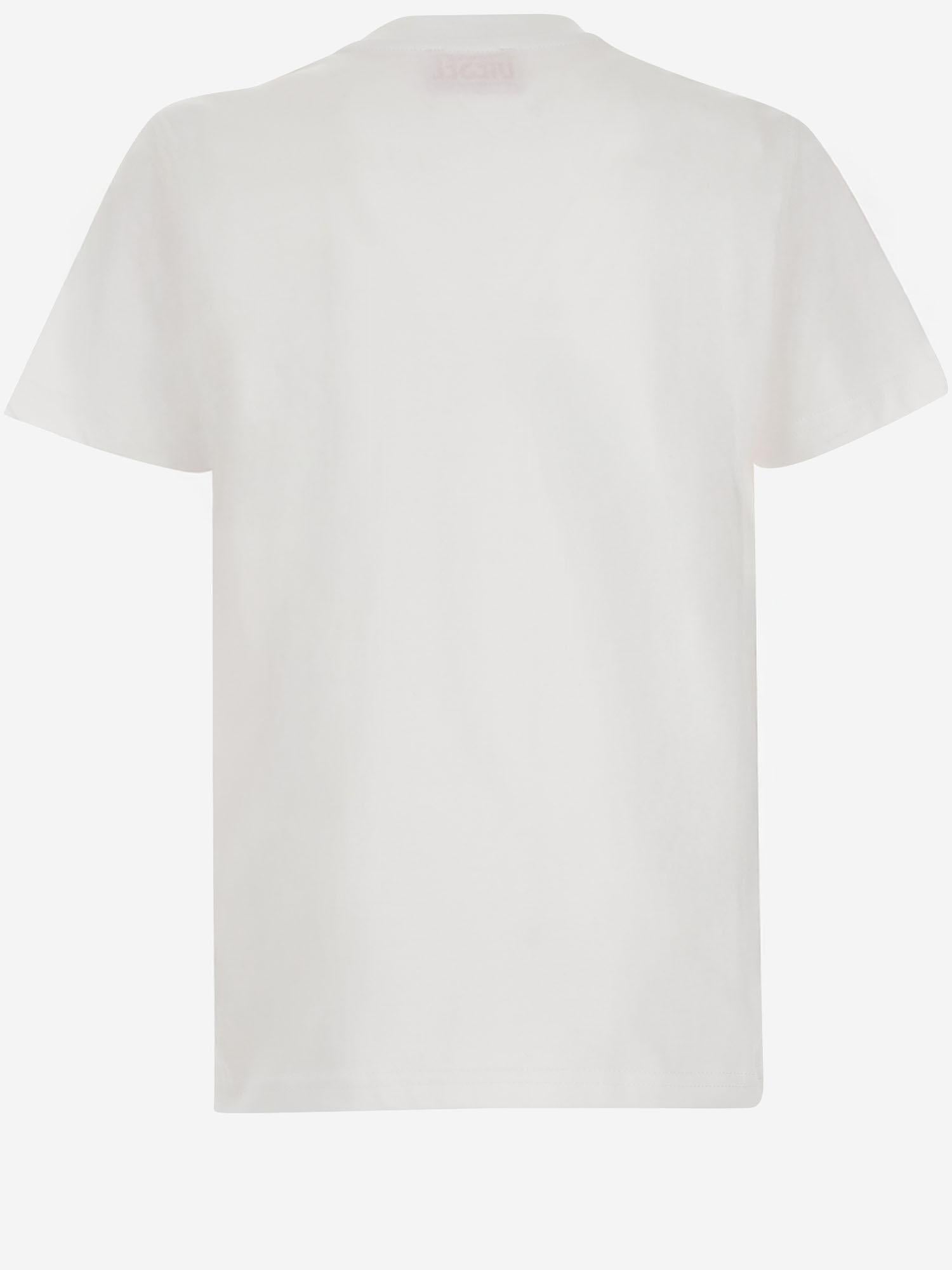 T-SHIRT TXDIEGO IN COTONE CON LOGO J02501 0GRAIK100 DIESEL KIDS 
