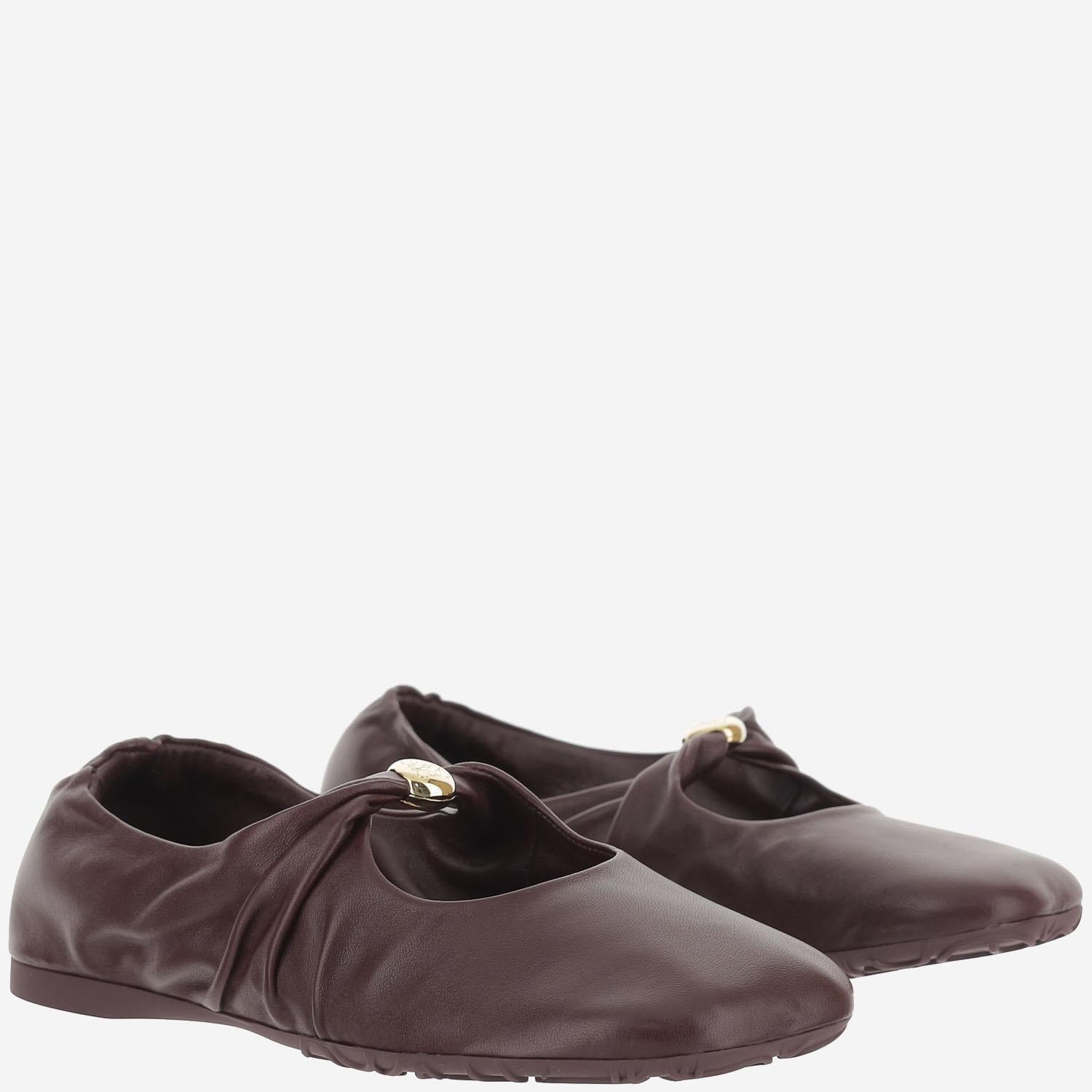 Ballerine Pebble Soft in pelle L815466X46 7110 LOEWE 