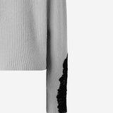 Maglione in misto lana stretch con pizzo 105505 A2R1II2 PINKO 