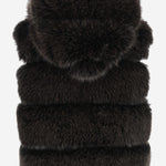 CAPPOTTO IN PELLICCIA SINTETICA CON ZIP AH126 FFX005 UNCOMMON 