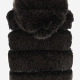 CAPPOTTO IN PELLICCIA SINTETICA CON ZIP AH126 FFX005 UNCOMMON 