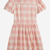 ABITO IN LINO E COTONE A QUADRI 313A11980 001 POLO RALPH LAUREN KIDS 