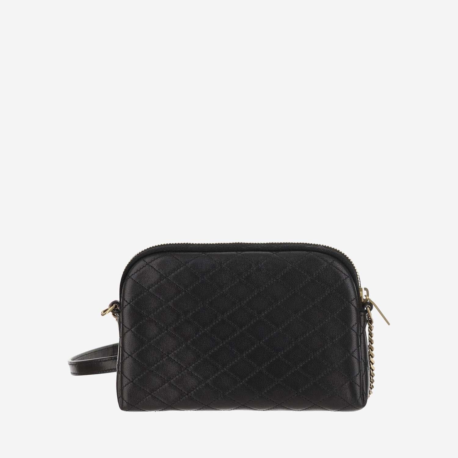 BORSA A SPALLA GABY IN PELLE DI AGNELLO TRAPUNTATA 733667 1EL071000 SAINT LAURENT 