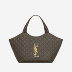 Borsa media ICARE in nappa trapuntata 871494 AAANG3212 SAINT LAURENT 