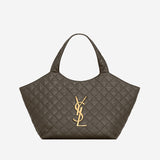 Borsa media ICARE in nappa trapuntata 871494 AAANG3212 SAINT LAURENT 