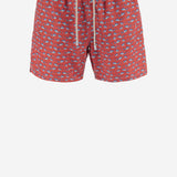 SHORTS DA BAGNO IN NYLON CON MOTIVO FANTASIA LIG0003 02145L MC2 SAINT BARTH 