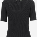 TOP IN VISCOSA E COTONE CON DECORAZIONI 011208 1714900 DRIES VAN NOTEN 