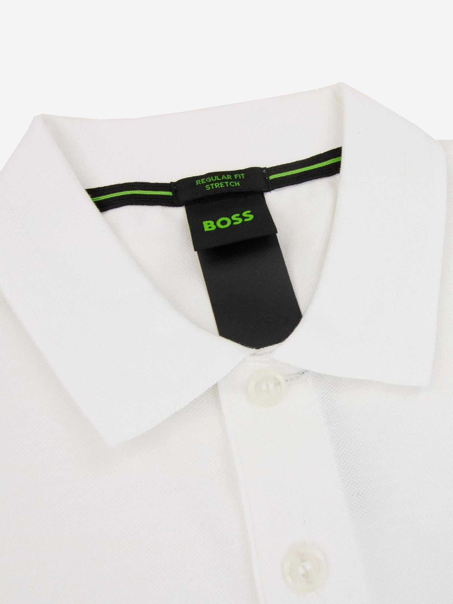Polo in cotone con logo 50554574 100 HUGO BOSS 