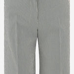 PANTALONI IN MISTO COTONE STRETCH A RIGHE MELODYB 506354 QL2 