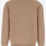 CARDIGAN IN LANA COMPATTA 804796 V4QJ02116 BOTTEGA VENETA 