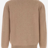 CARDIGAN IN LANA COMPATTA 804796 V4QJ02116 BOTTEGA VENETA 