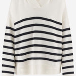 MAGLIONE A RIGHE  IN CASHMERE 26217022 4014 ALLUDE 