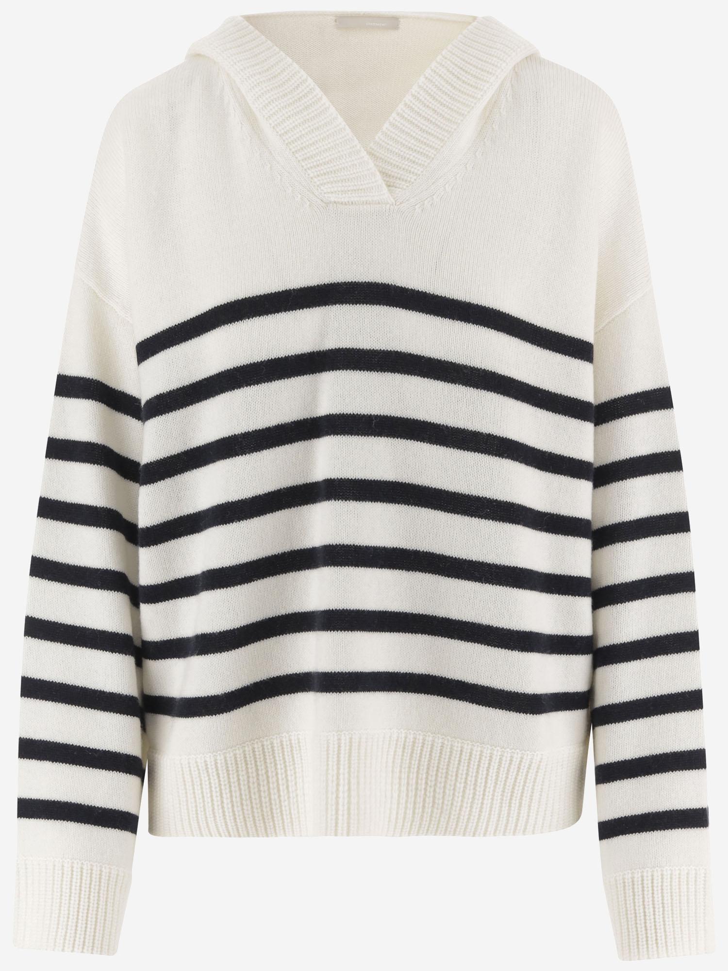 MAGLIONE A RIGHE  IN CASHMERE 26217022 4014 ALLUDE 