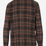 Camicia lavallière CASSANDRE  in lana tartan 838891 Y26ZA6703 SAINT LAURENT 