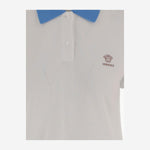 POLO IN COTONE CON LOGO 1024235 1A176812W9H0 VERSACE 