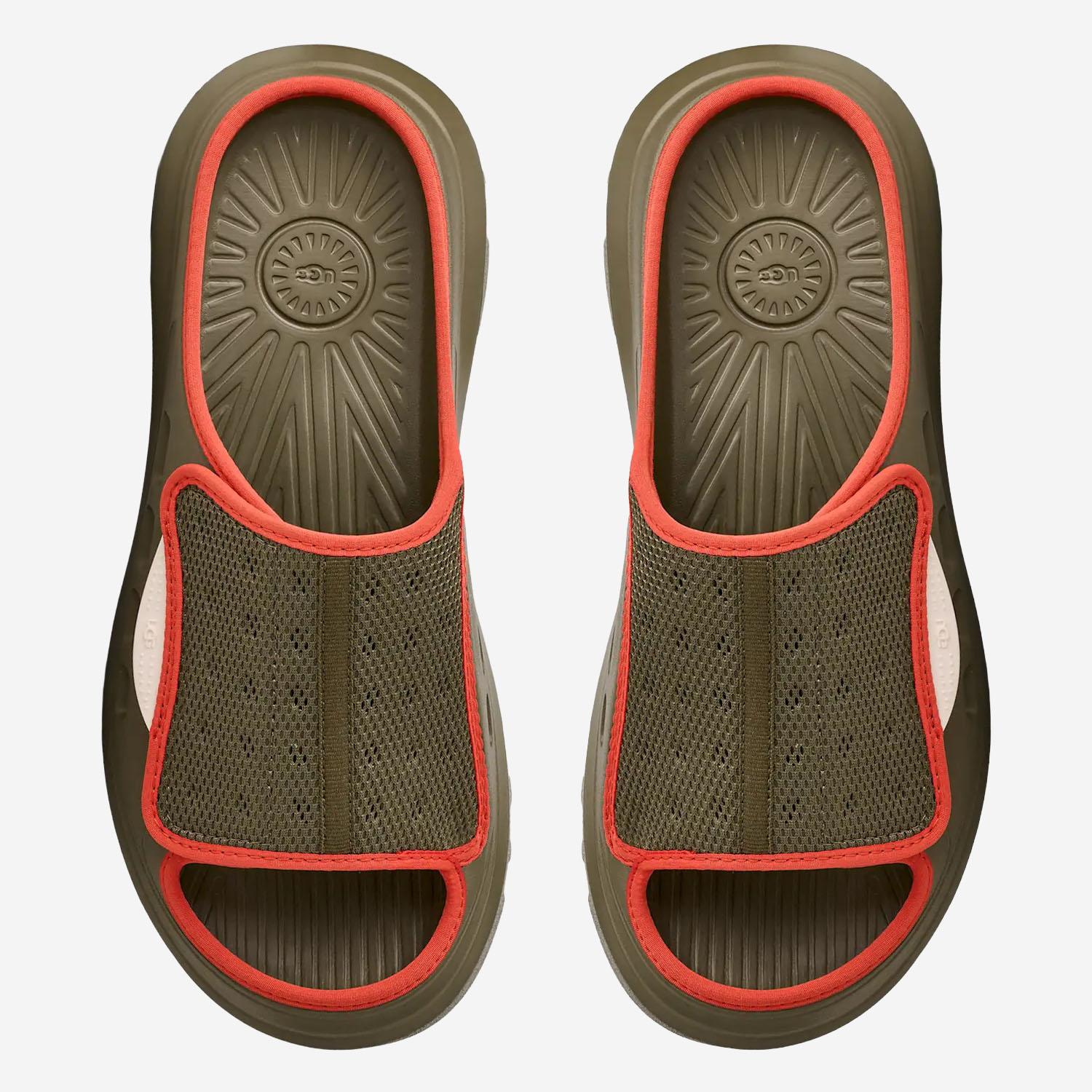 SANDALI PEAKMOD IN GOMMA CON RETE TECNICA 1175194 BVRD UGG 