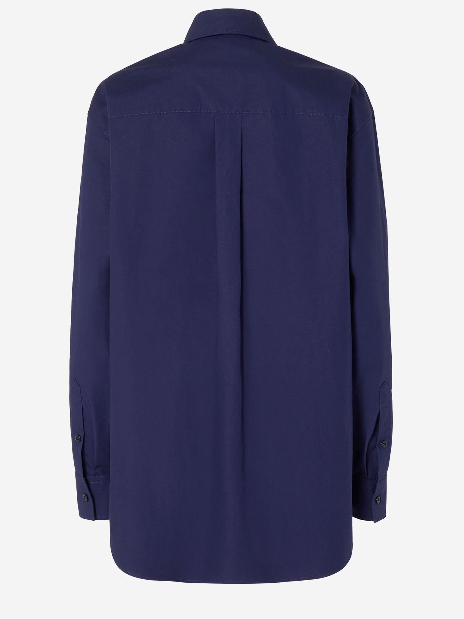 CAMICIA IN POPELINE DI COTONE FS8355 AW7VF1W0A FENDI 