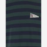 T-SHIRT IN COTONE A RIGHE EM004504 AF23154M7046 EMPORIO ARMANI 