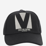 CAPPELLO DA BASEBALL CHEZ VALENTINO IN COTONE CON RICAMO 6Y2HDA41WGJ 0NA VALENTINO GARAVANI 
